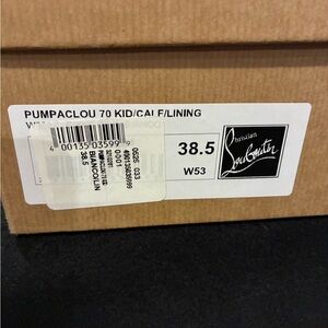 Christian Louboutin White Pumpaclou 70 Heels